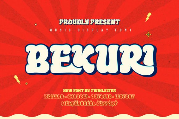Bekuri: Elevating Music-Style Design with Typographic Harmony