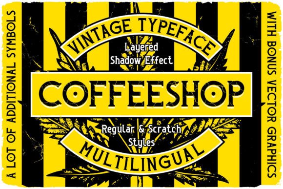 Coffeeshop Font: Mastering the Art of Vintage Label Design