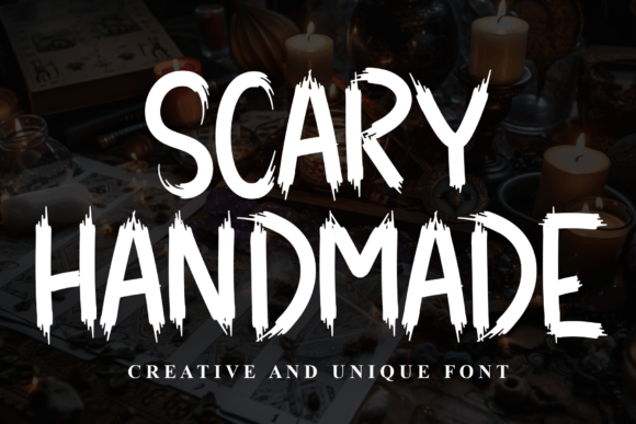 Evaluating Scary Handmade: A Versatile Display Font for Creative Projects