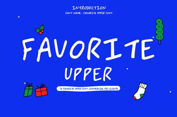 Favorite Upper: Joy in Minimalist Typography
