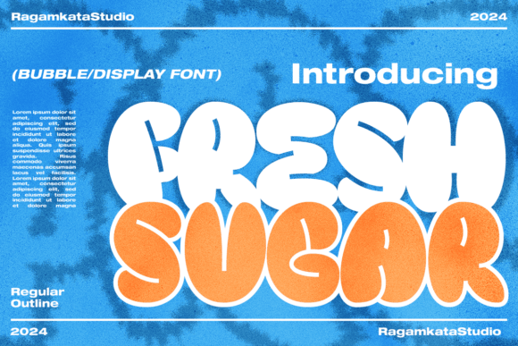 Fresh Sugar: Redefining Visual Communication with Groovy Typography