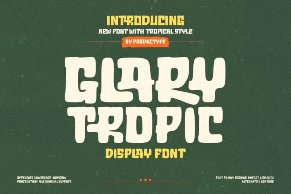 Glary Tropic: Integrating Bold Typography into Your Creative Workflow
