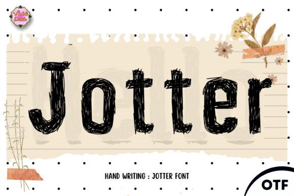 Jotter: The Artistic Font That Turns Ordinary Text Into Visual Storytelling