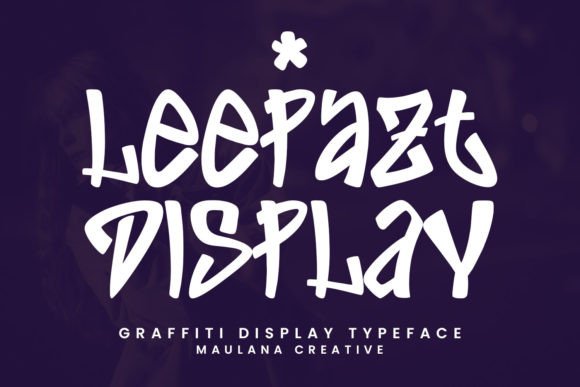 Leepazt: A Quirky Graffiti Display Font for Bold Designs
