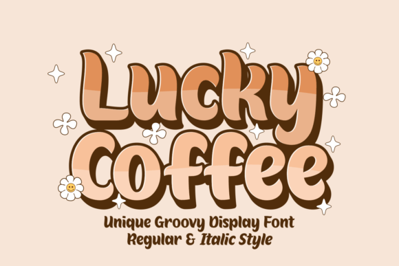 Lucky Coffee: Infusing Retro Flair into Modern Typography Design