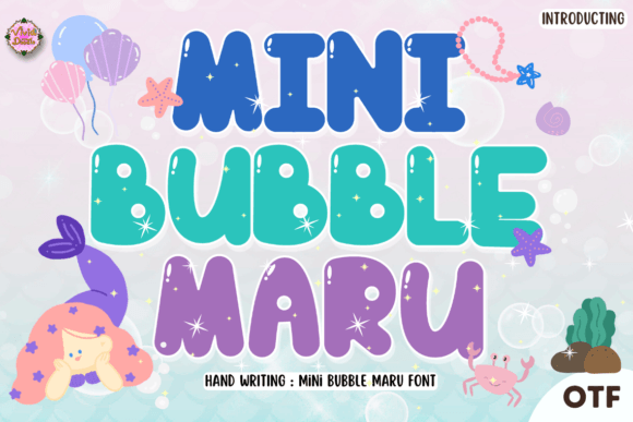 Mini Bubble Maru: Elevating Holiday Design with Hand-Lettered Festive Cheer
