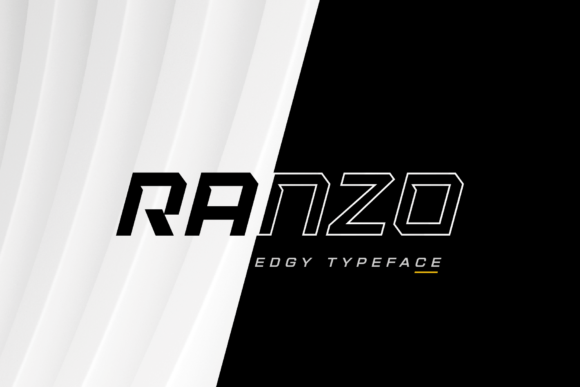 Ranzo: The Futuristic Typeface Redefining Modern Brand Identity