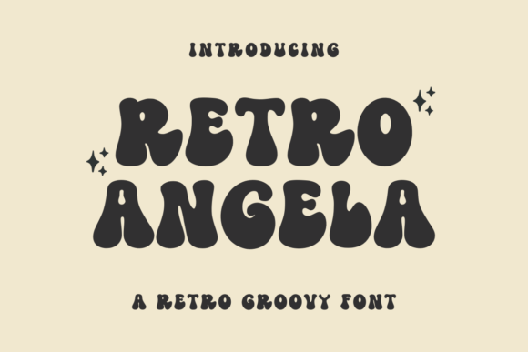 Retro Angela: A Groovy Retro Font for Modern Creative Projects