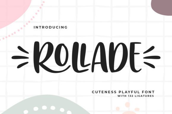 Rollade: Elevating Visual Communication with a Friendly Display Typeface