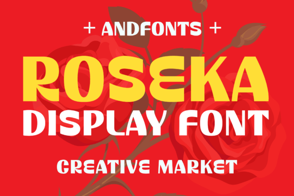 Roseka: The Playful Typeface That Brings Retro Energy to Modern Design
