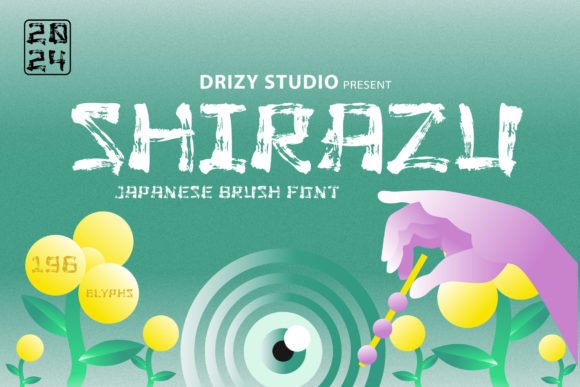 Shirazu: The Japanese Brush Font for Modern Design