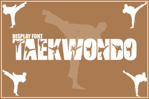 Taekwondo: Elevating Your Design Projects with a Fun Decorative Font